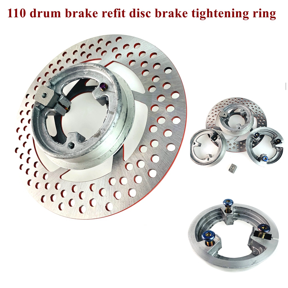 Brake Disc Motorcycle - Motorrad Trommel Bremse/Scheibenbremse Konvertieren Befestigungsring Für