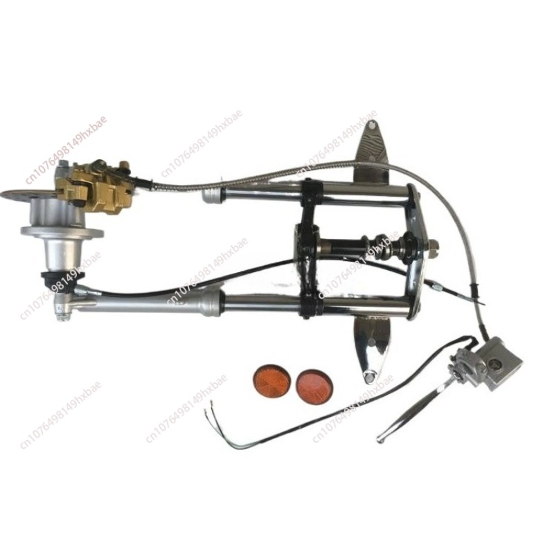 Brake Disc Motorcycle - Motorrad-Vorderradaufhängungsgabel mit Bremssattelscheibenbaugruppe für Ersatzteile für