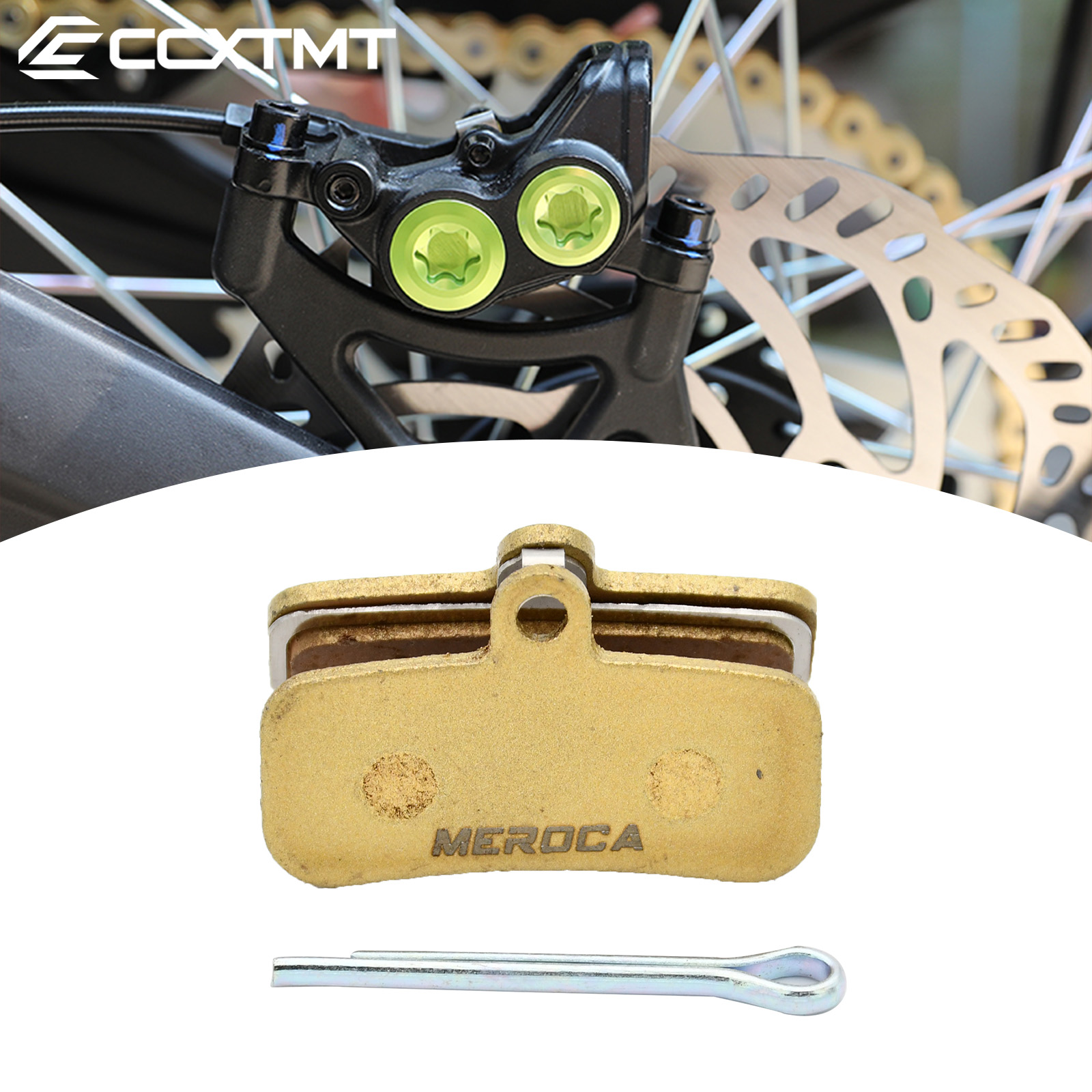 Brake Pads Bike - Motorrad Vorne und Hinten Stille Bremsbeläge