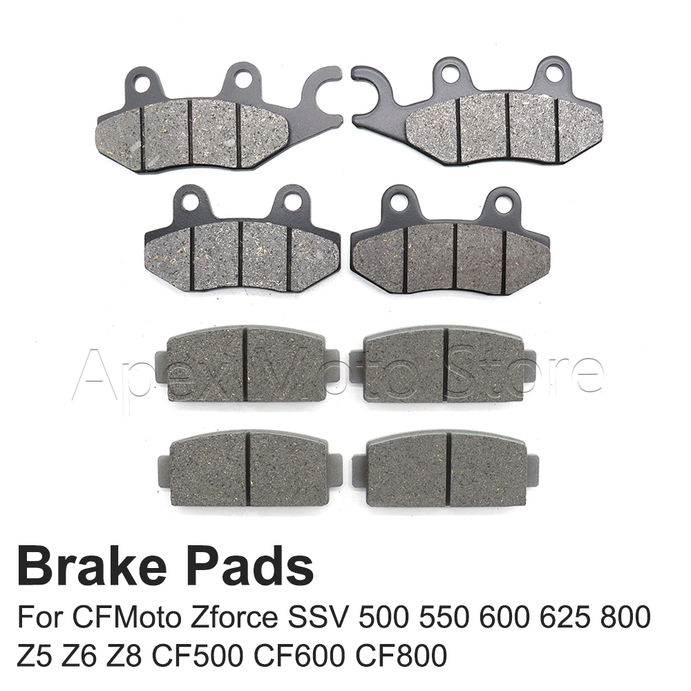 Motorcycle Brake Pads - Vordere und Hintere Bremsbeläge für CFMoto