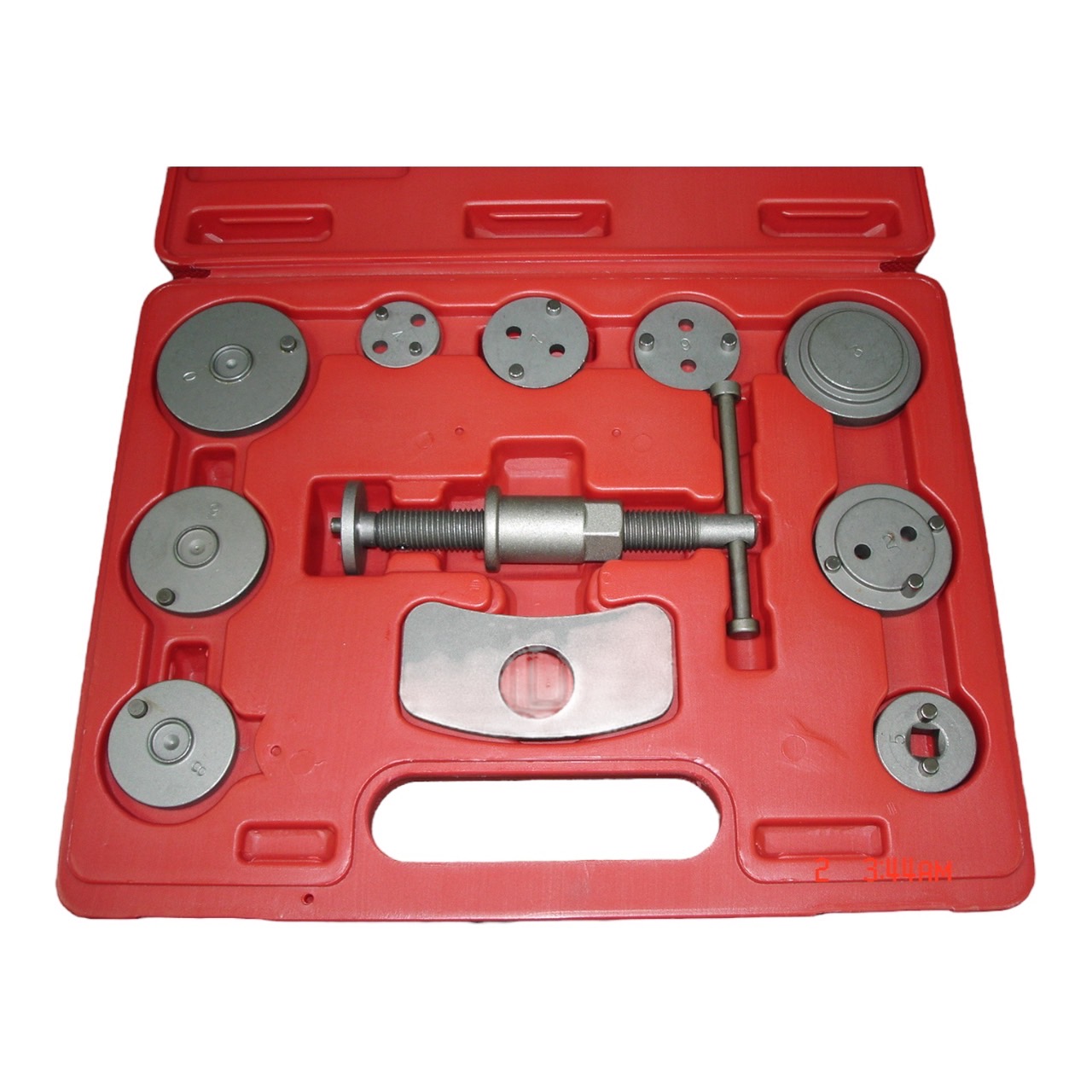 Brake Caliper - Hochwertiges 11-teiliges Universal-Bremssattel-Windback-Werkzeugset aus mittelkohlenstoffhaltigem Stahl,