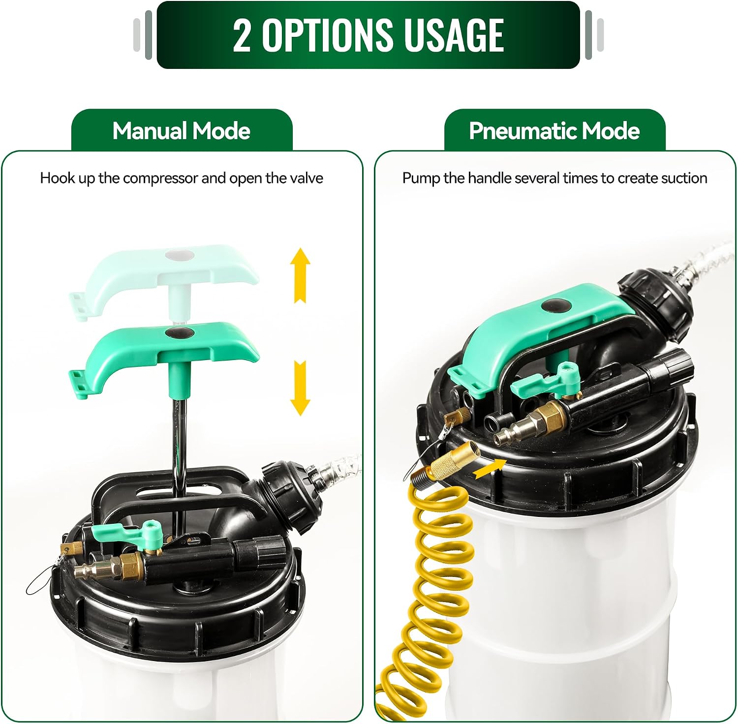 9,5 L/2,5 Gallonen Ölabsaugpum – Brake Fluid Bewertung und Preis