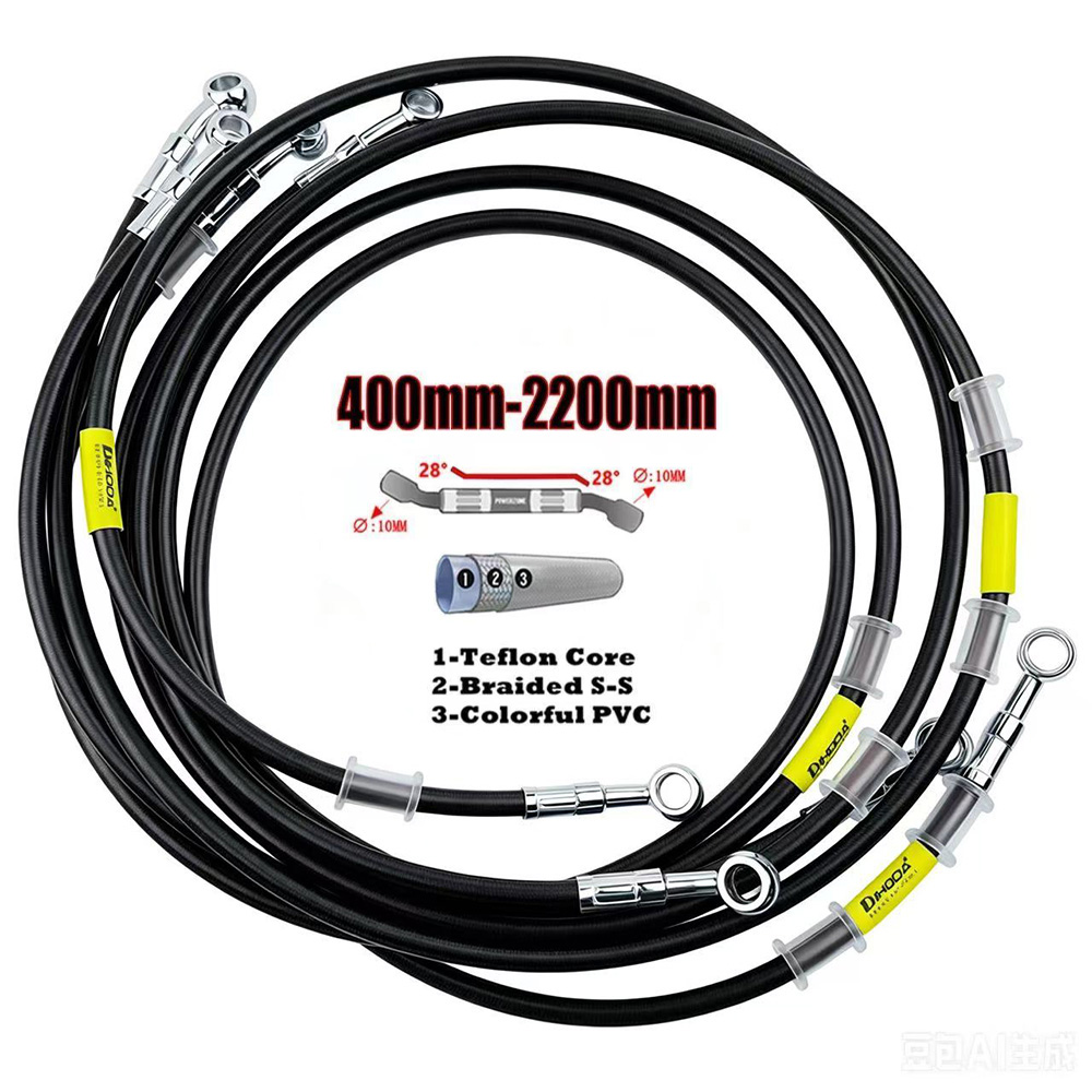 400-2200mm Motorrad Hydraulisc – Motorcycle Brake Cable Bewertung und Preis