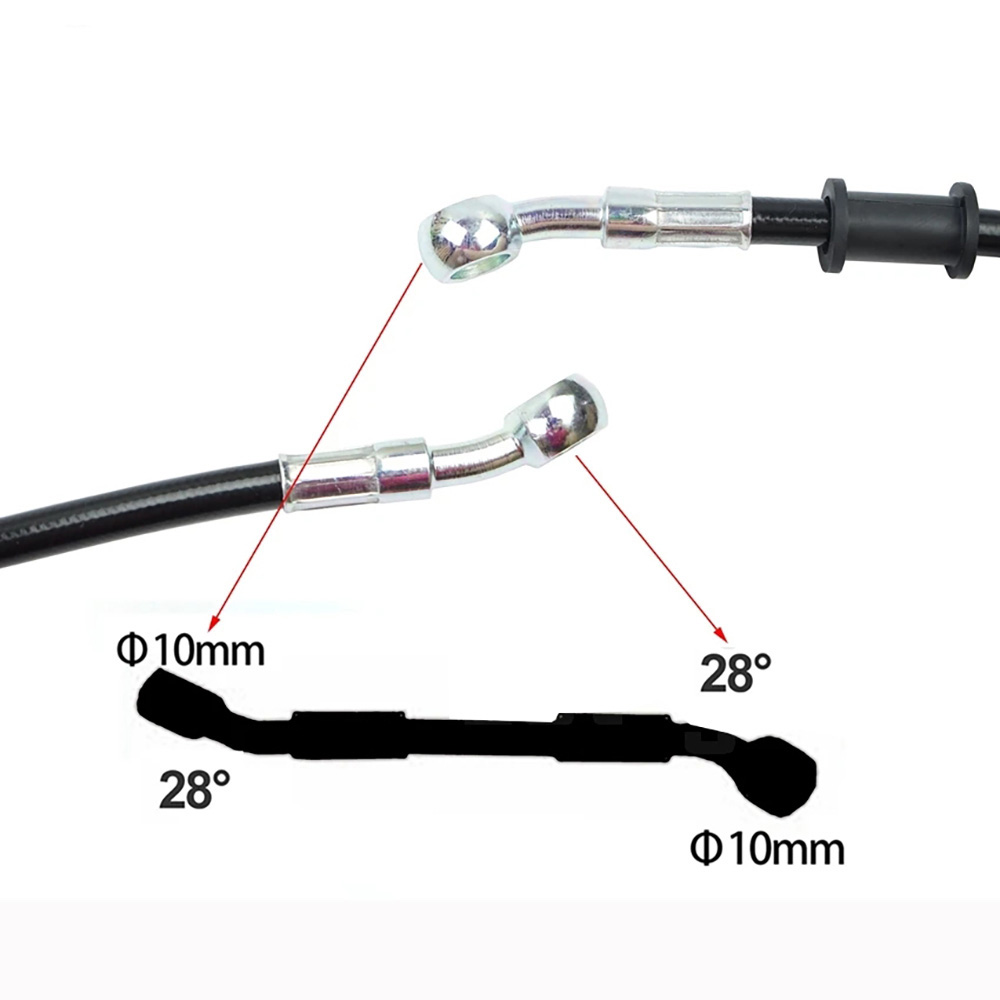 400-2200mm Motorrad Hydraulisc – Motorcycle Brake Cable Bewertung und Preis
