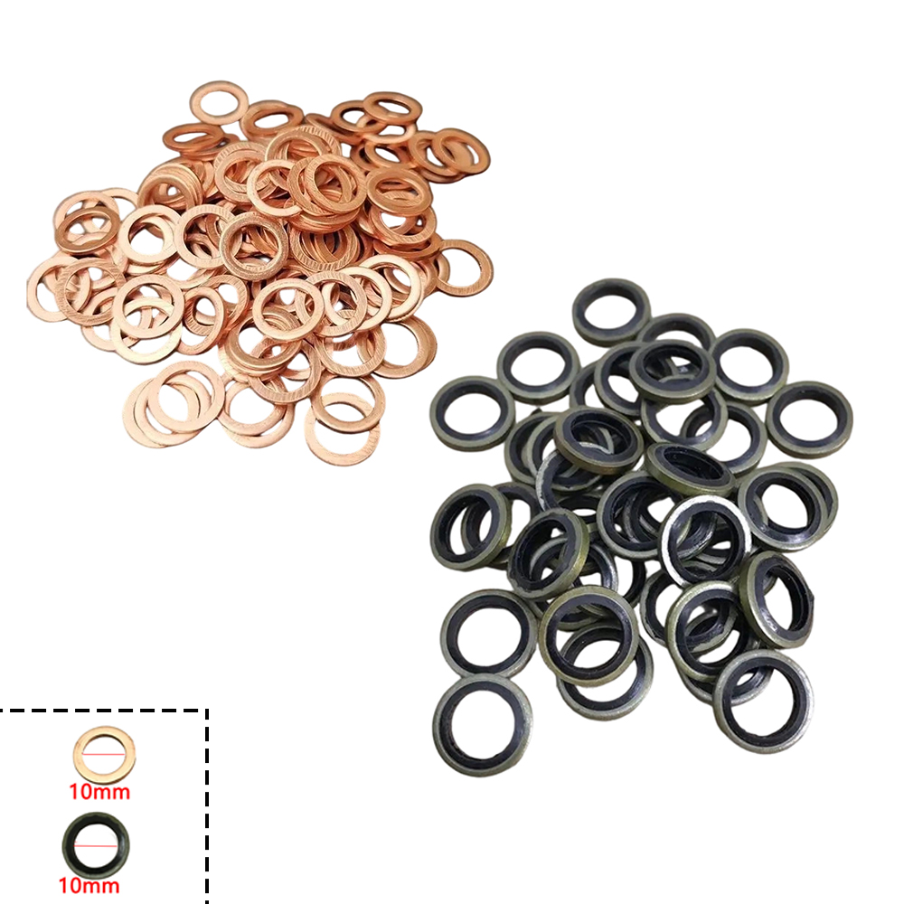 M10 Kupfer-Dichtungsscheibe fü – Motorcycle Brake Cable Bewertung und Preis