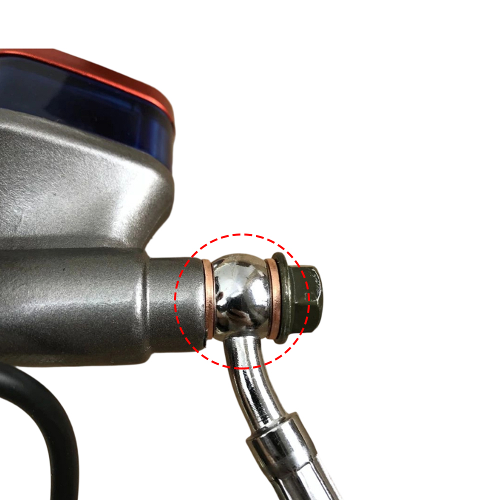 M10 Kupfer-Dichtungsscheibe fü – Motorcycle Brake Cable Bewertung und Preis