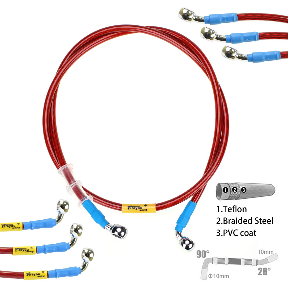 400 mm-2400 mm Bremsschlauch h – Motorcycle Brake Cable Bewertung und Preis
